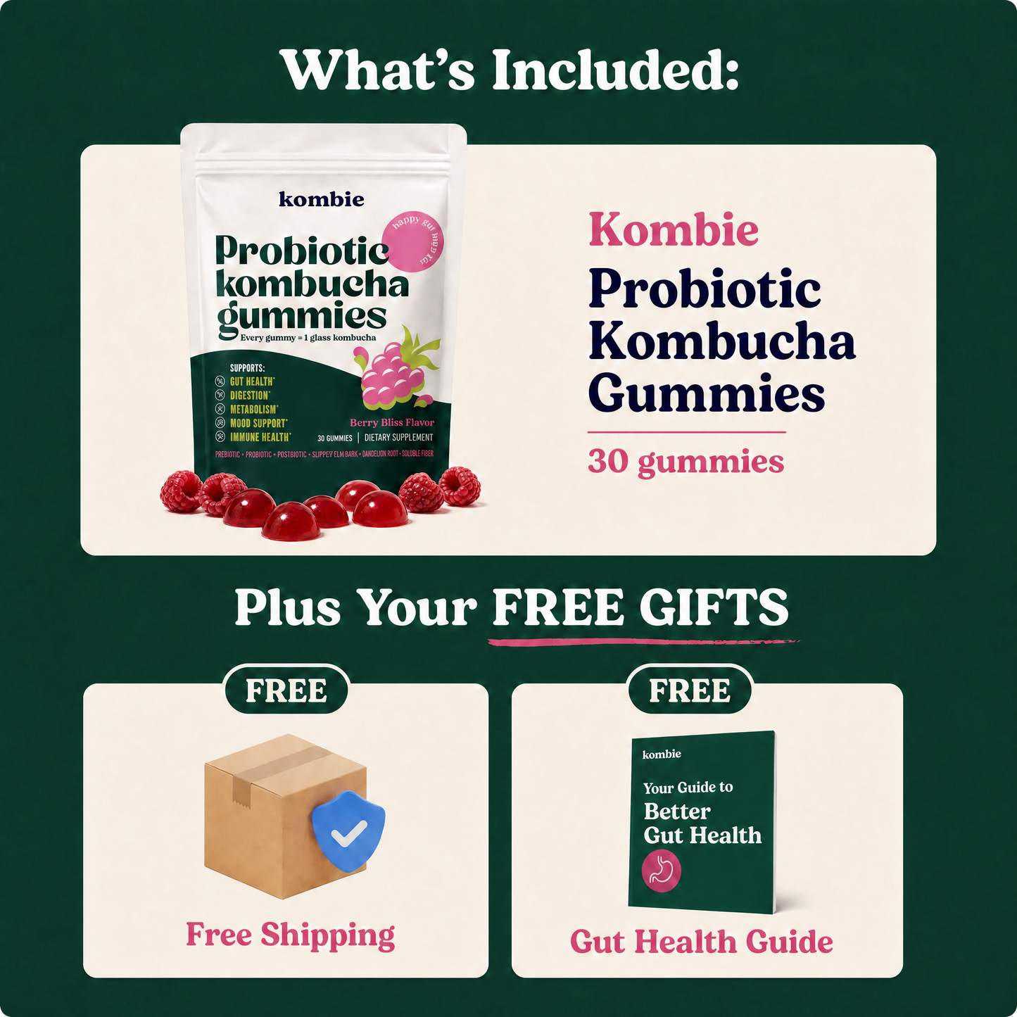 Kombie Kombucha Gummies