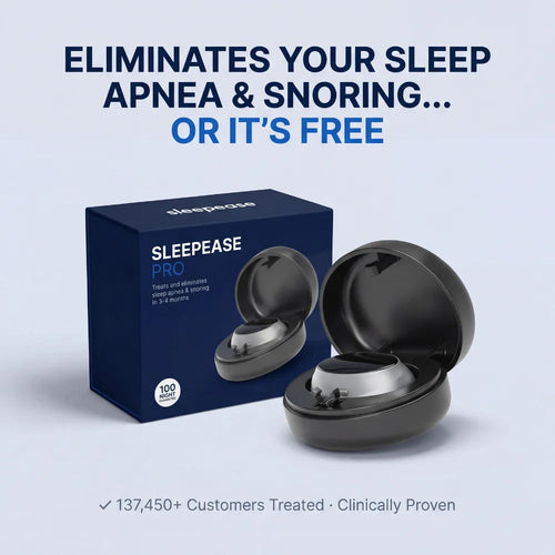 Somnara anti-snoring device with case
